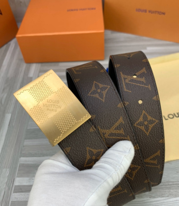 Louis Vuitton AAA+ Leather Belts W3.5cm (3 colors) #9873568